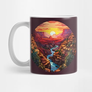 Desert Canyon Sunrise Mug